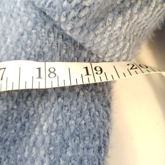 WE Are Blue Blazer Jacket Size Large Eyelash Fabric 3 Button Office, Career - Picture 9 of 12